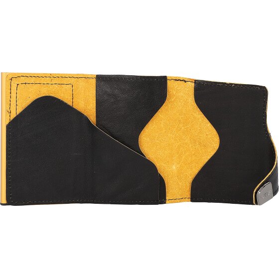 Tru Virtu Custodia per carte di credito RFID in pelle 6,5 cm