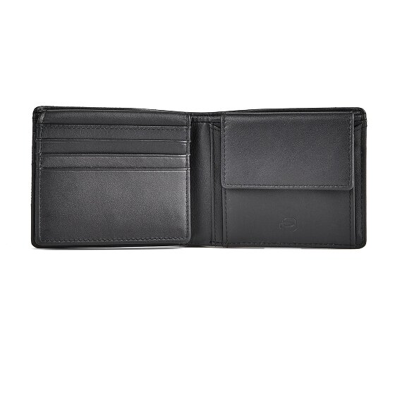 Piquadro Sync Portafoglio Protezione RFID Vera Pelle 11 cm