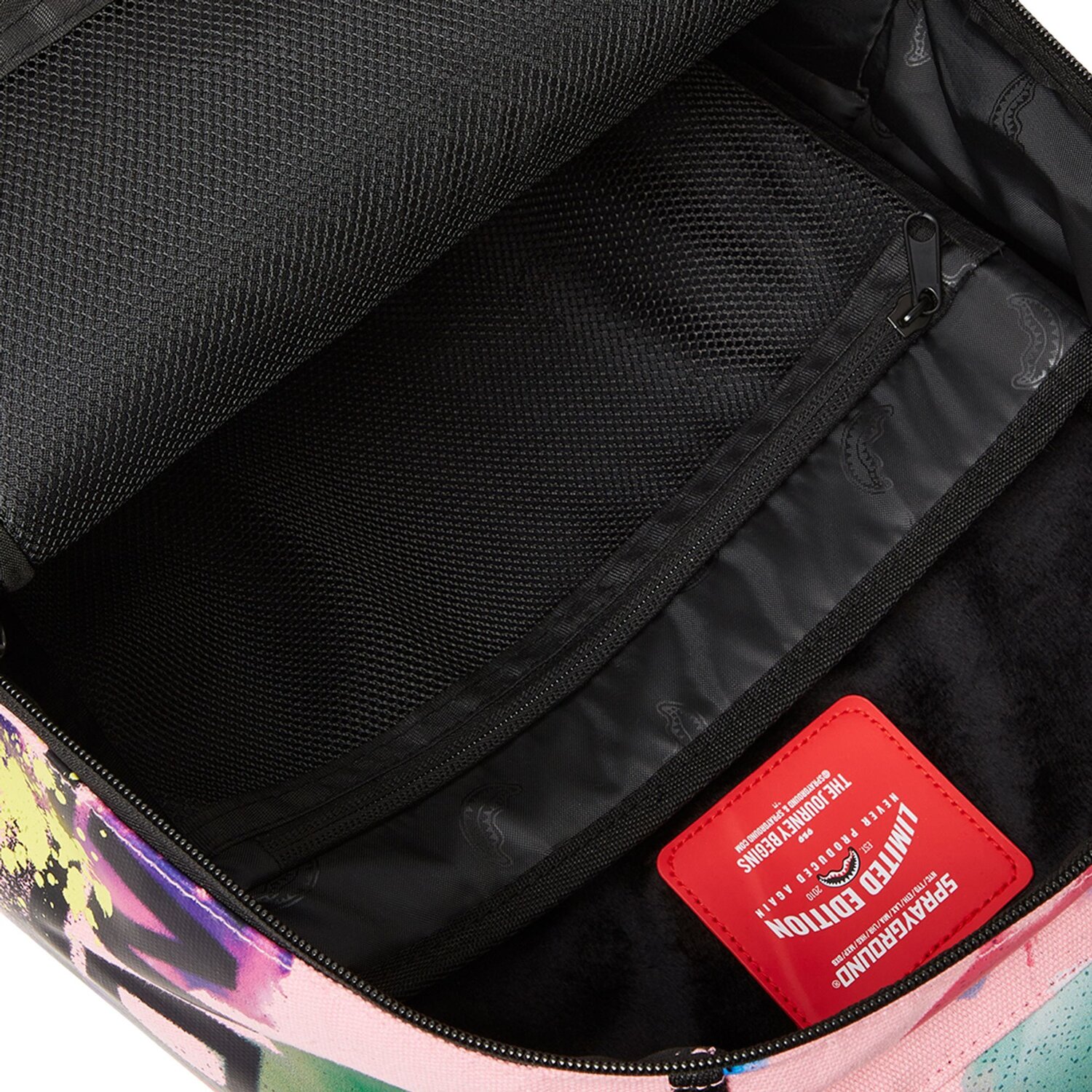 Zaino on sale sprayground trasparente