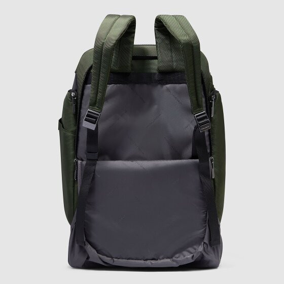 Piquadro Brief 2-Wheel Backpack Trolley 53 cm Scomparto per laptop