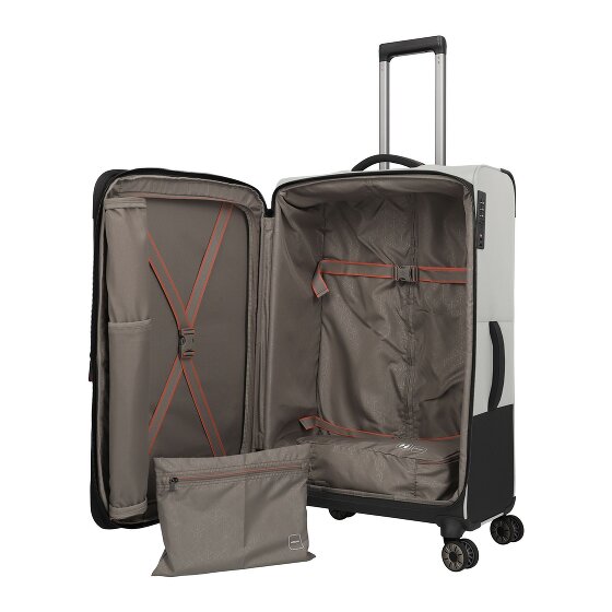 Travelite Crosslite 5.0 4 ruote Carrello L 77 cm con piega di espansione