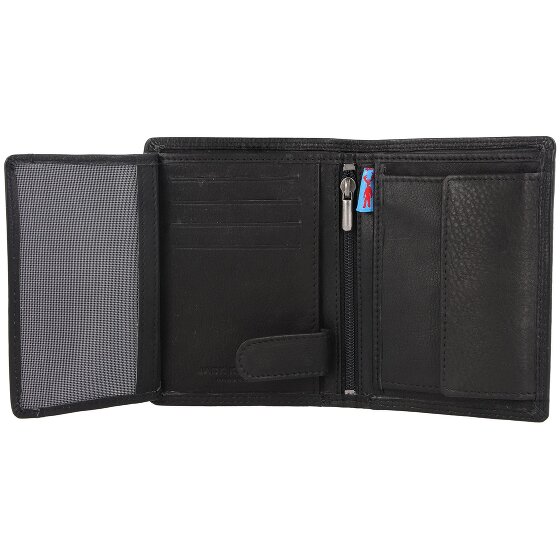 Jack Kinsky Portafoglio Brisbane RFID in pelle 9,5 cm