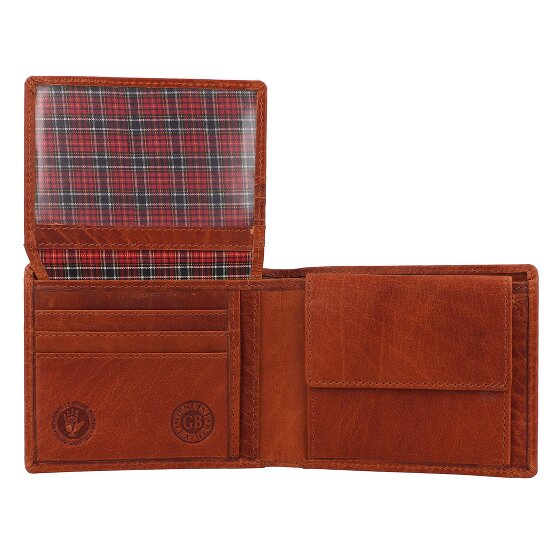 Greenburry House of Norway Portafoglio Protezione RFID Pelle 12 cm