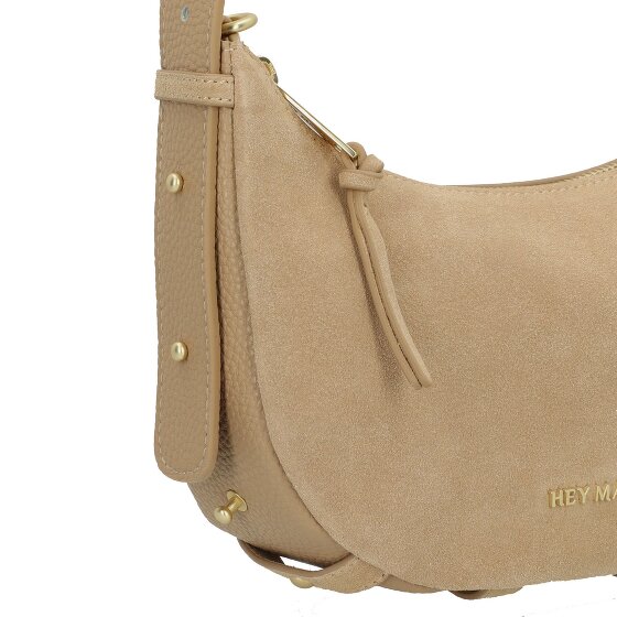Hey Marly Lifetime Sister Suede Borsa a tracolla S Pelle 24 cm