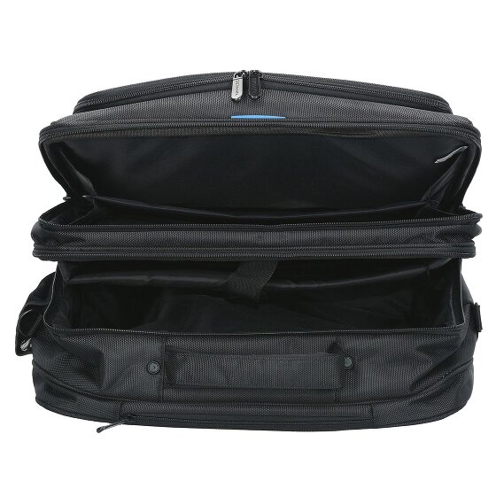 Dermata 2 ruote Trolley business 38 cm Vano porta PC