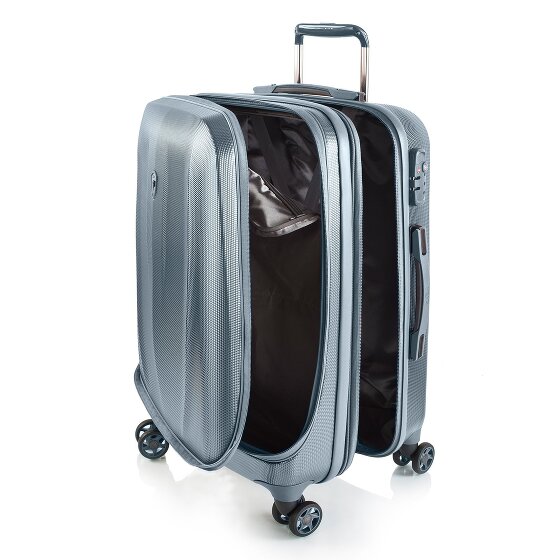 Heys Vantage 4 ruote Set di valigie 3 pezzi con piega di espansione