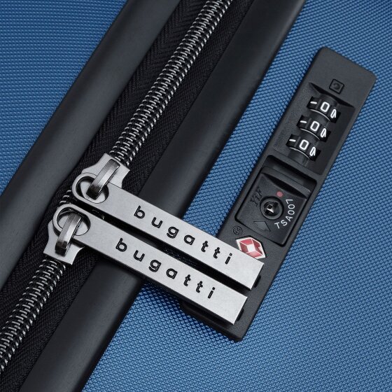 bugatti Valencia 4 ruote Set di valigie 3 pezzi