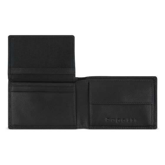 bugatti Black Magic Portafoglio Pelle 10 cm