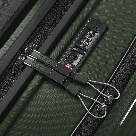 Redolz Essentials 17 Trolley cabina a 4 ruote da 55 cm con scomparto morbido per laptop