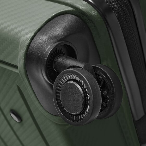 Redolz Essentials 17 Trolley da cabina a 4 ruote 55 cm con tasca morbida per laptop