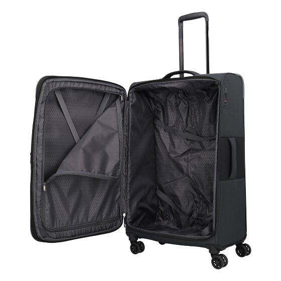 Travelite Corsiica 4 ruote Carrello L 77 cm con piega di espansione