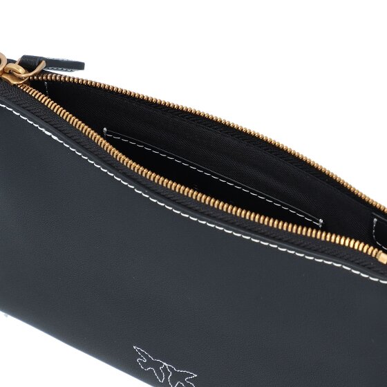 PINKO Flat Horizontal Borsa a tracolla Pelle 20 cm