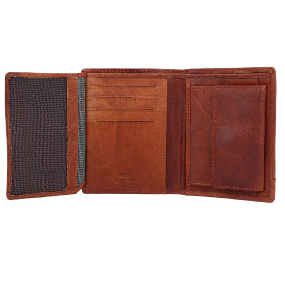 Spikes & Sparrow Portafoglio RFID in pelle 10 cm