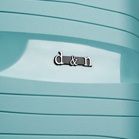 d&n Travel Line 4300-Plus 4 ruote Set di valigie 3 pezzi con piega di espansione