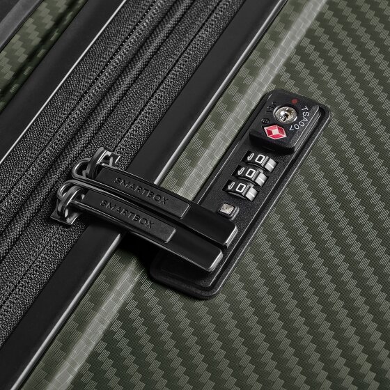 Smartbox Edition 01 4 ruote Set di valigie 3 pezzi con piega di espansione