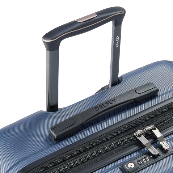 Delsey Paris Meteor 4 ruote Set di valigie 3 pezzi con piega di espansione