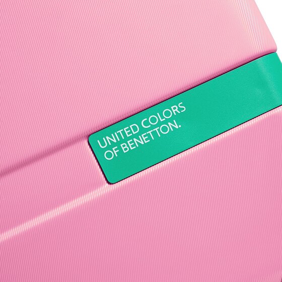 Delsey Paris x Set di valigie a 4 ruote United Colors of Benetton Now Hardside 3 pezzi con piega elastica