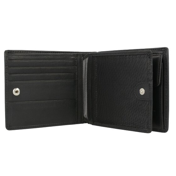 bugatti Primo Portafoglio RFID in pelle 12 cm
