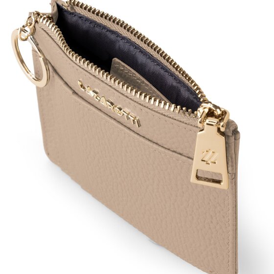 Lazarotti Bologna Portachiavi in pelle Portacarte in pelle 11,5 cm con scomparto per air tag