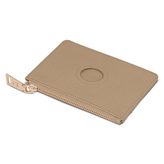 Lazarotti Bologna Portachiavi in pelle 11,5 cm con scomparto per air tag