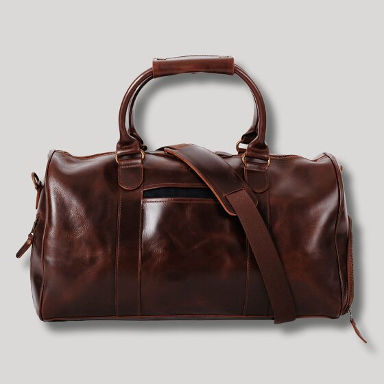 Buckle & Seam Collin Borsa da viaggio Weekender Pelle 48 cm