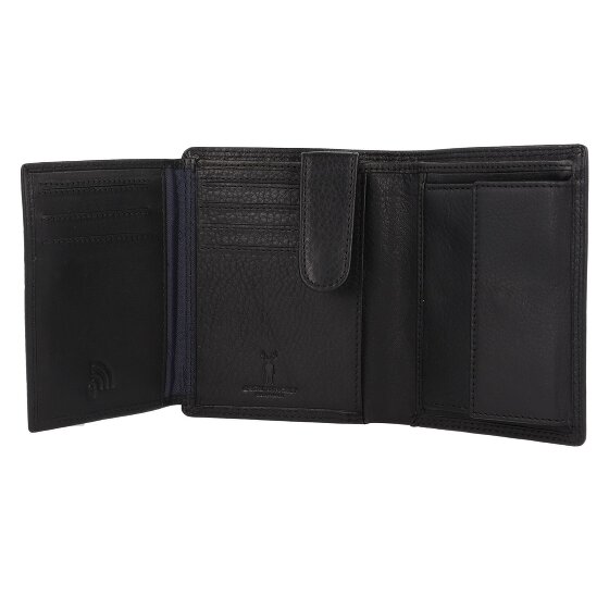 Jack Kinsky Montreal Portafoglio Protezione RFID Pelle 12 cm
