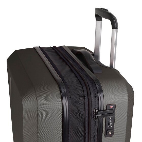 Gabol Montreal 4 ruote Set di valigie 3 pezzi con piega di espansione