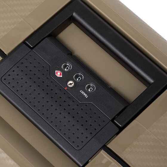 Redolz Set di valigie Essentials 4 ruote 15 2 pezzi con chiusura a tre punti