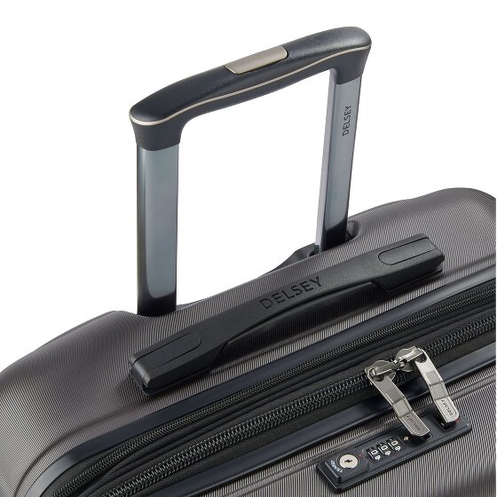 Delsey Paris Meteor 4 ruote Carrello 68 cm con piega di espansione