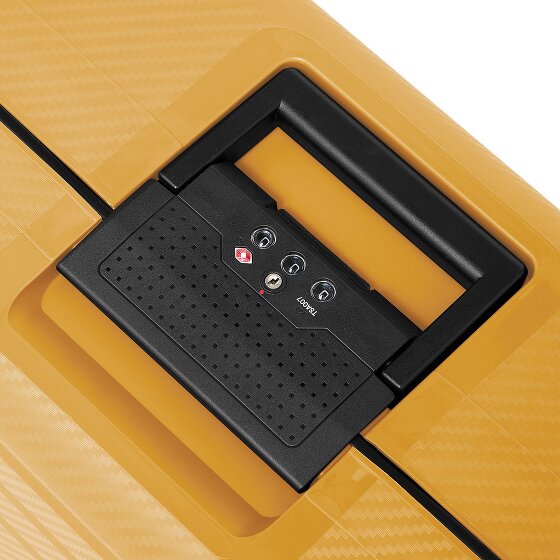 Redolz Set di valigie Essentials 15 a 4 ruote 3 pezzi con chiusura a tre punti