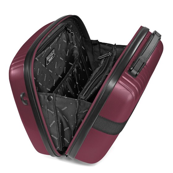 Redolz Set di valigie Essentials 14 2 pezzi trolley da cabina con piega elastica + beauty case