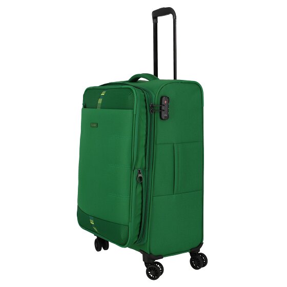 Travelite Rügen 4 ruote Set di valigie 3 pezzi con piega di espansione