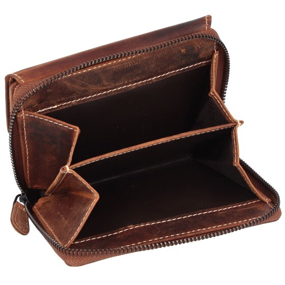 Jack Kinsky Baltimora 512 Portafoglio RFID in pelle 14 cm