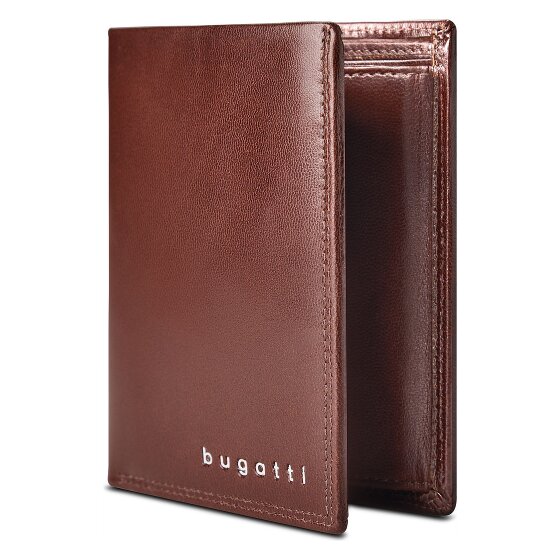 bugatti Valencia Portafoglio Protezione RFID Vera Pelle 12 cm