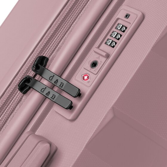 d&n South Dakota 4 ruote Carrello L 76 cm con piega di espansione