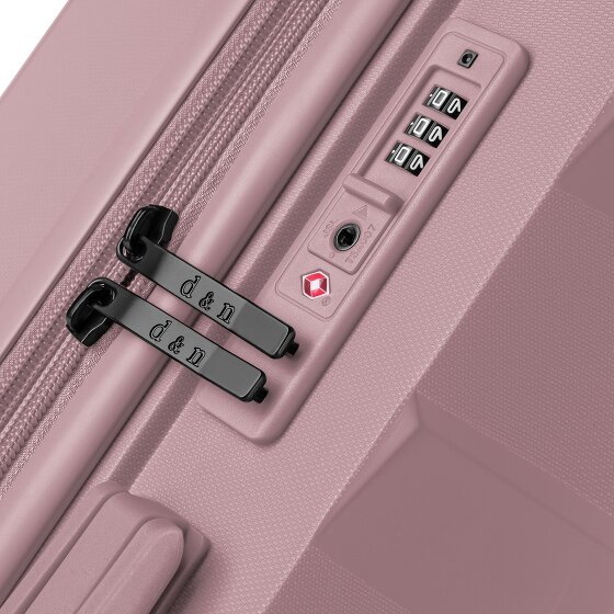 d&n South Dakota 4 ruote Carrello L 76 cm con piega di espansione