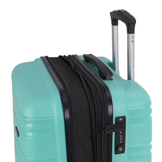 Gabol Uyiko 4 ruote Carrello della cabina 54 cm con piega di espansione