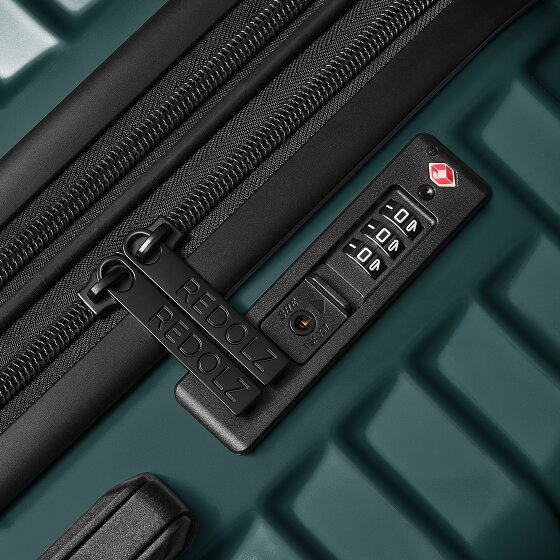 Redolz Essentials 18 4 ruote Set di valigie 3 pezzi con piega di espansione