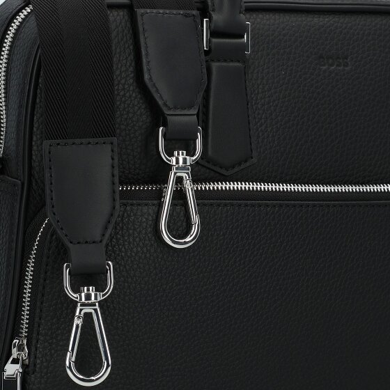 Boss New Crosstown Valigetta Pelle 38 cm Scomparto per laptop