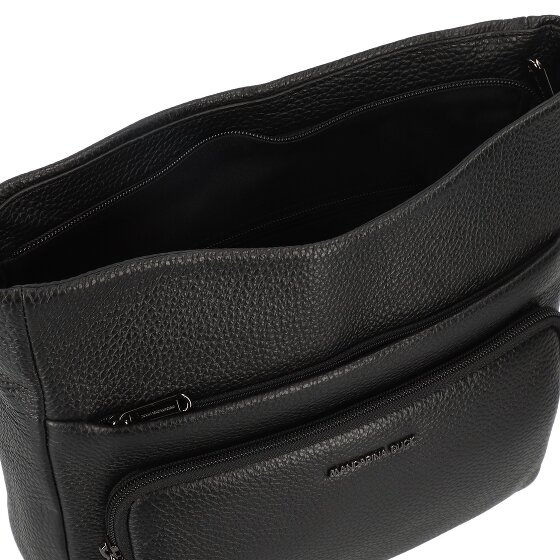 Mandarina Duck Mellow Leather Borsa a tracolla Vera Pelle 30 cm