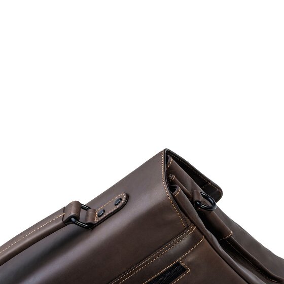 Farmhood Nashville Cartella XL 2 scomparti in pelle 39 cm