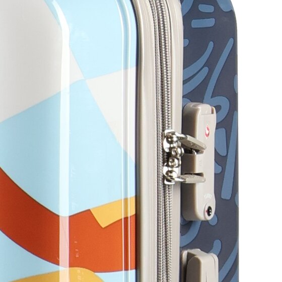 Anekke Eikon 4 ruote Set di valigie 2 pezzi con piega di espansione