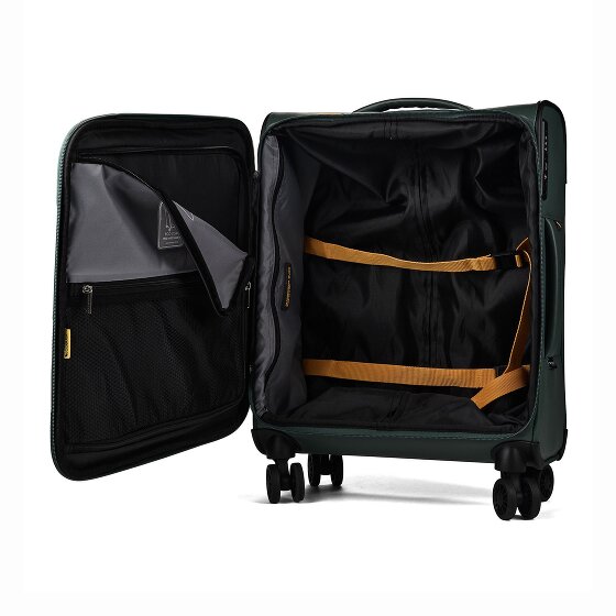 Mandarina Duck Eco Coated 4 ruote Trolley cabina S 55 cm