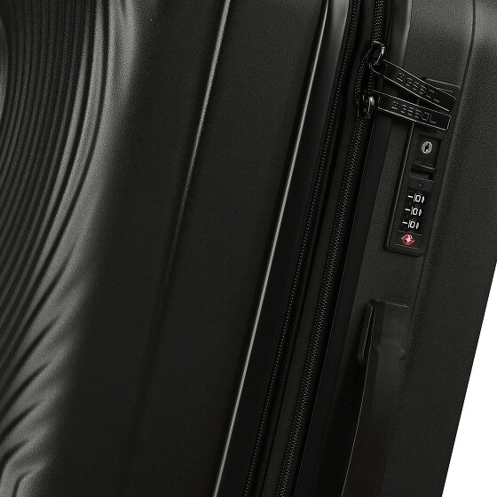 Gabol Radar 4 ruote Set di valigie 3 pezzi con piega di espansione