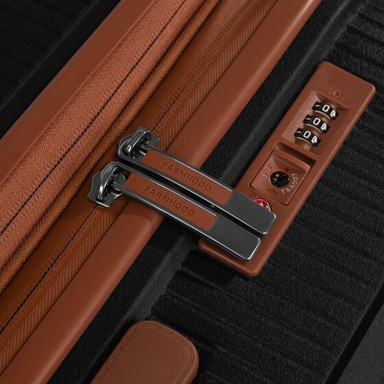 Farmhood Eco Edition 02 4 ruote Set di valigie 3 pezzi con piega di espansione