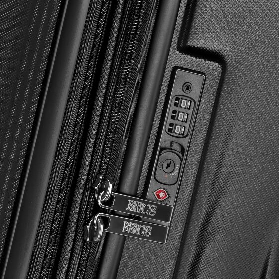 Bric's Cervia 2.0 4 ruote Carrello della cabina 77 cm Scomparto per laptop con piega di espansione Bric's Cervia 2.0 4 ruote Carrello della cabina 77 cm Scomparto per laptop con piega di espansione