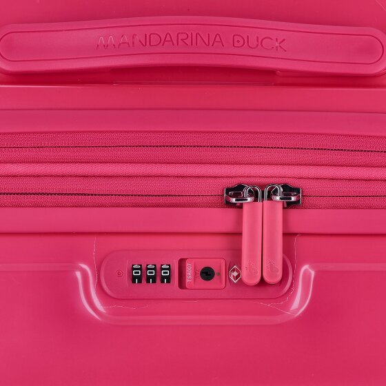 Mandarina Duck Logoduck + Metal 4 ruote Carrello L 75 cm con piega di espansione