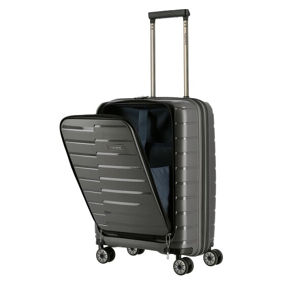 Travelite Air Base 4 ruote Carrello della cabina 55 cm Scomparto per laptop