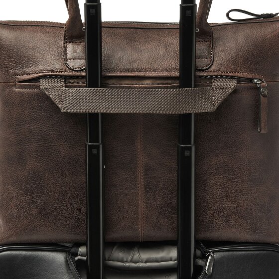 Castelijn & Beerens Carisma Borsa a tracolla RFID in pelle 40 cm Scomparto per laptop