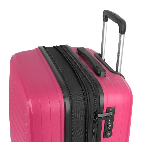 Gabol Shinyuu 4 ruote Set di valigie 3 pezzi con piega di espansione